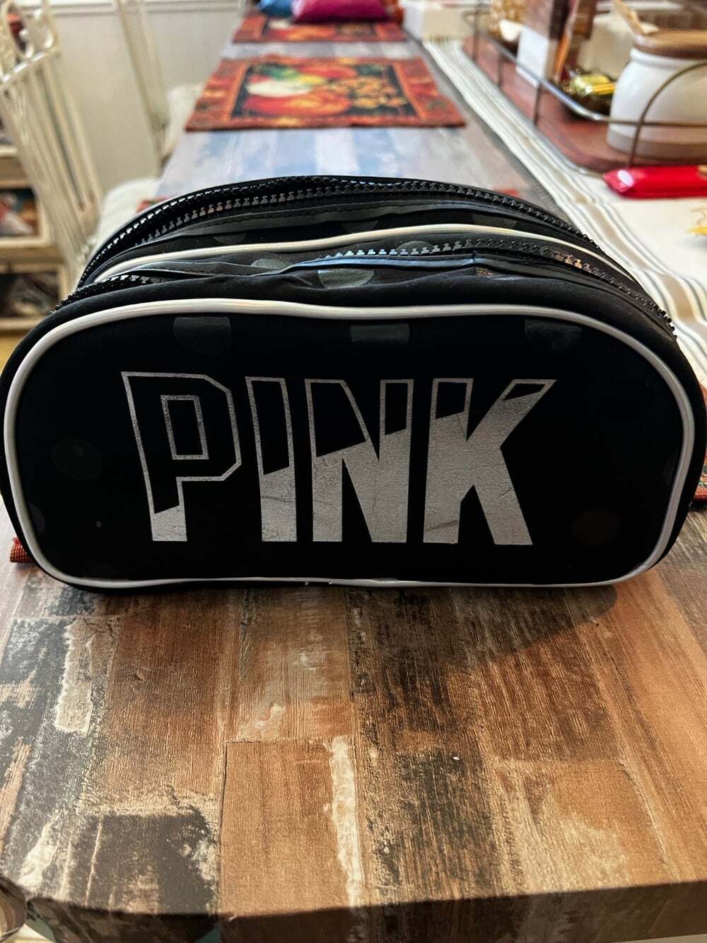 PINK makeup bag